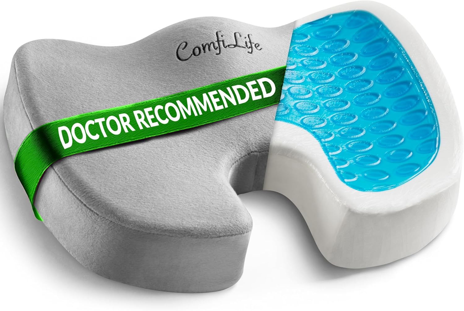Coussin de siège en gel ergonomique ComfiLife